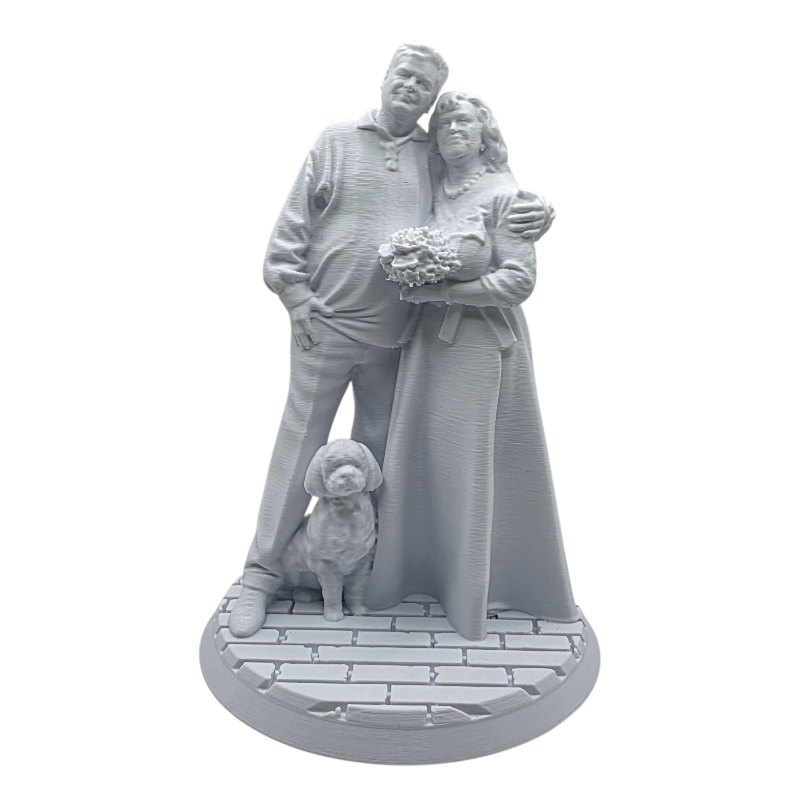 Figurina 3D personalizata cu suport