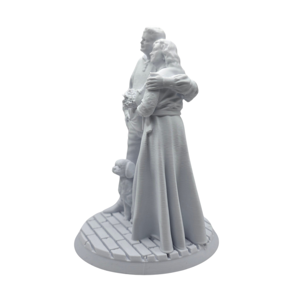 Figurina 3D personalizata cu suport