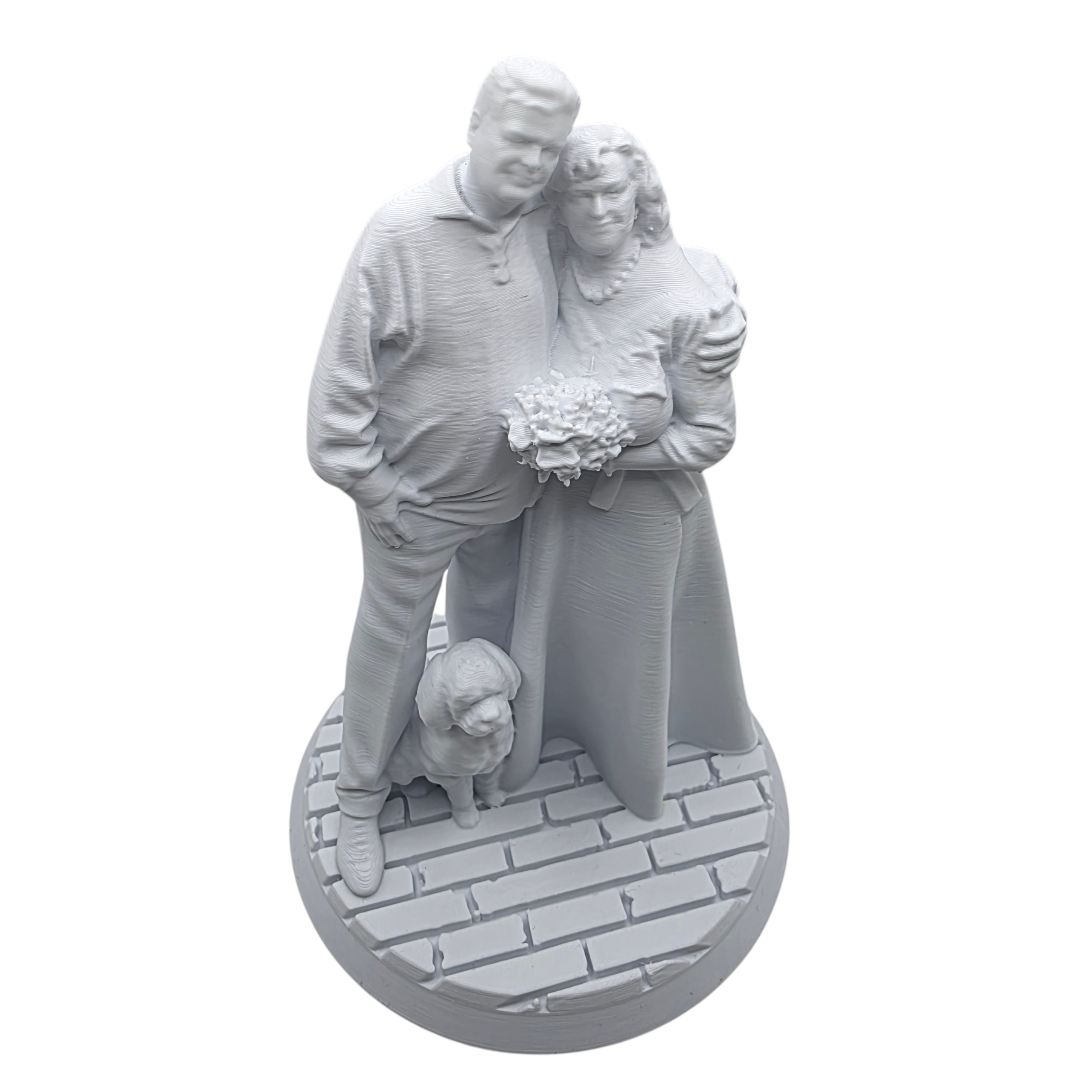 Figurina 3D personalizata cu suport