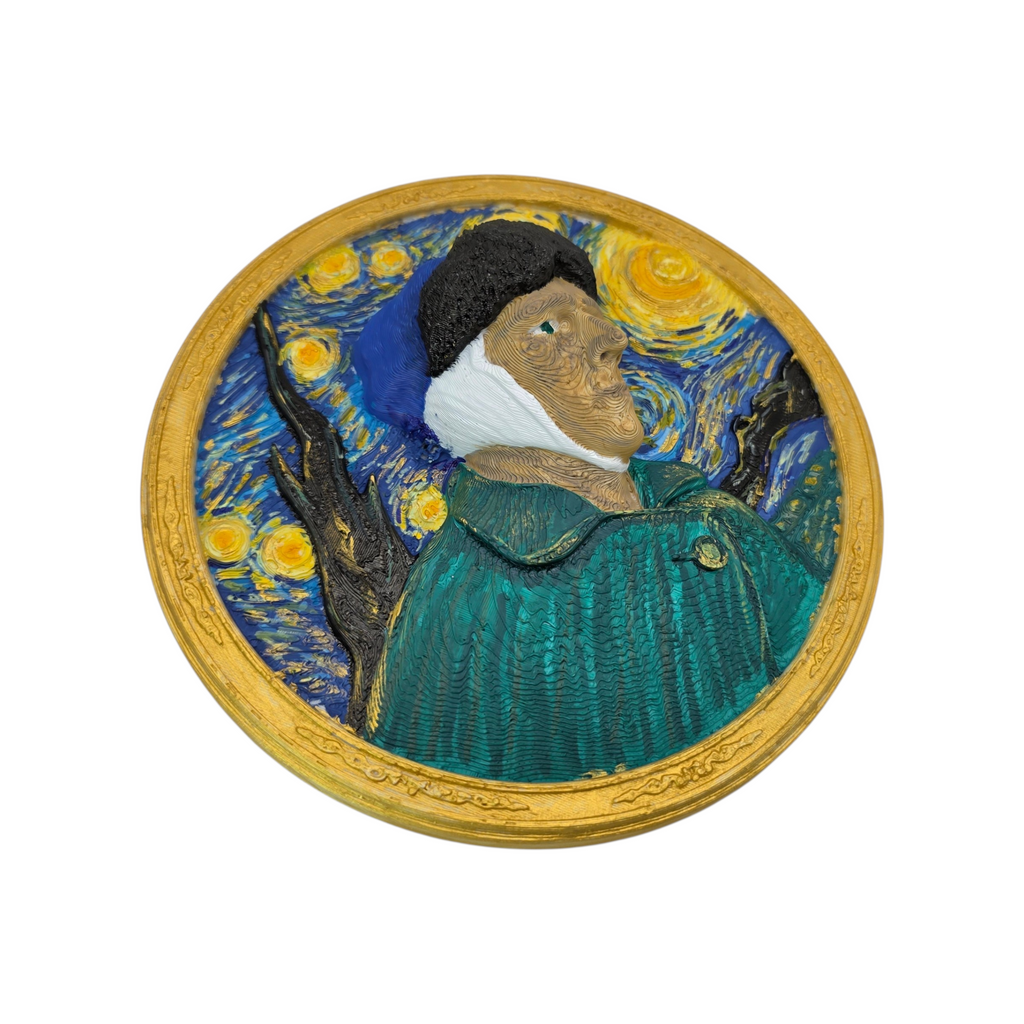 Decoratiune artistica - DIY (Vincent Van Gogh Noapte înstelată) Arta senzoriala