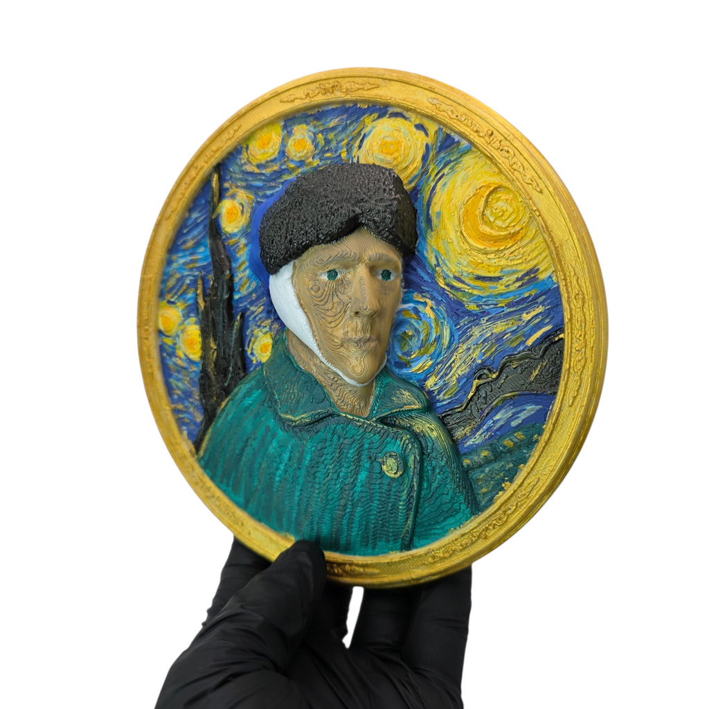 Decoratiune artistica - DIY (Vincent Van Gogh Noapte înstelată) Arta senzoriala