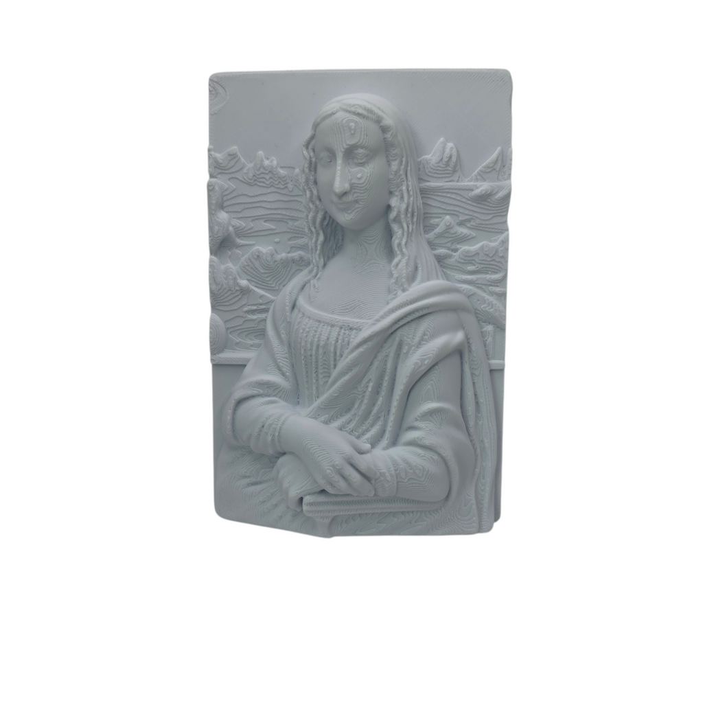 Decoratiune artistica - DIY (Mona Lisa) Arta senzoriala