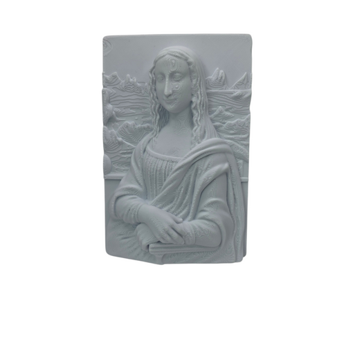 Decoratiune artistica - DIY (Mona Lisa) Arta senzoriala