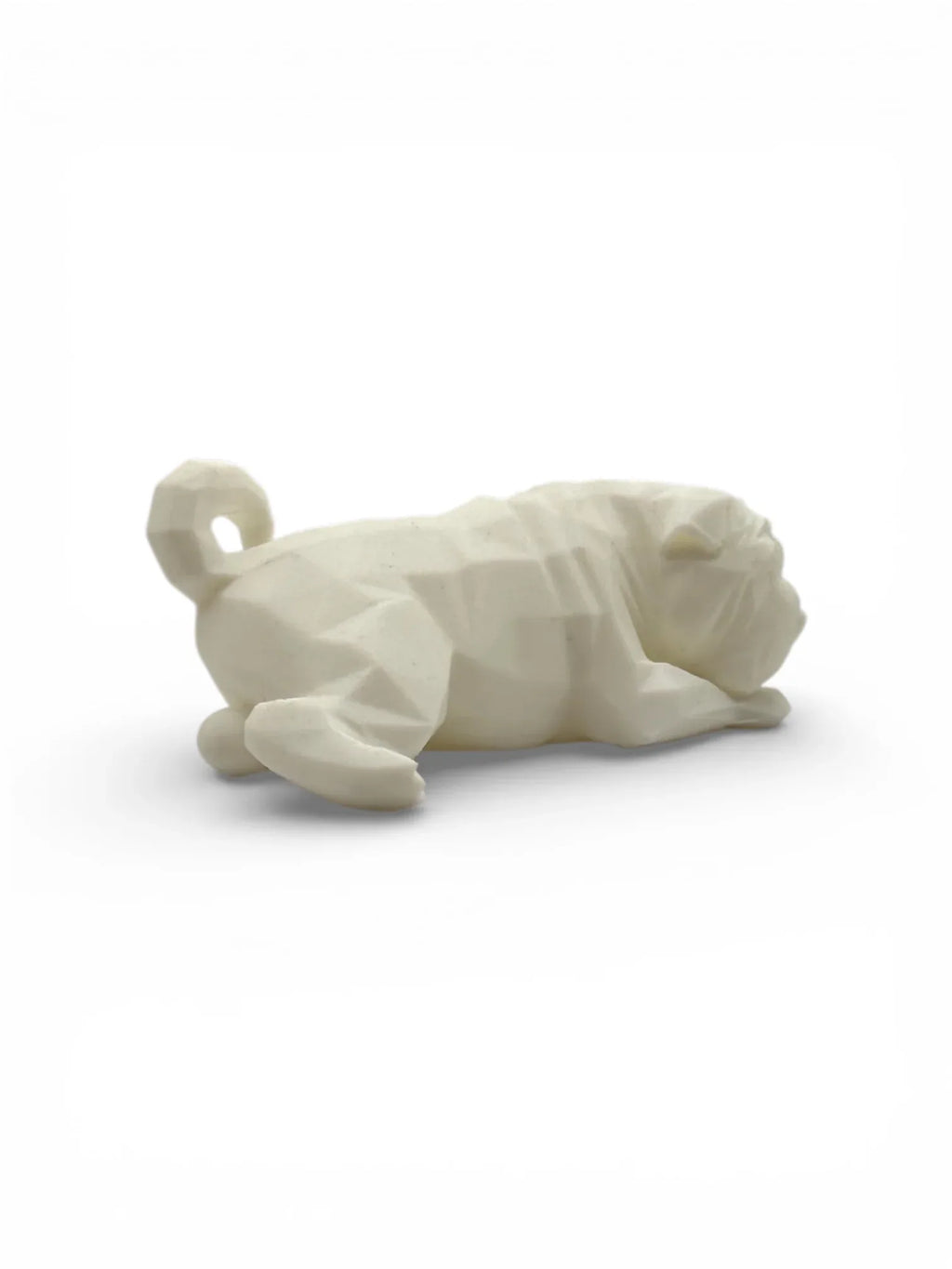 Oscar – Sculptură Decorativă 3D Shar-Pei Low-Poly - Creatii Din Suflet