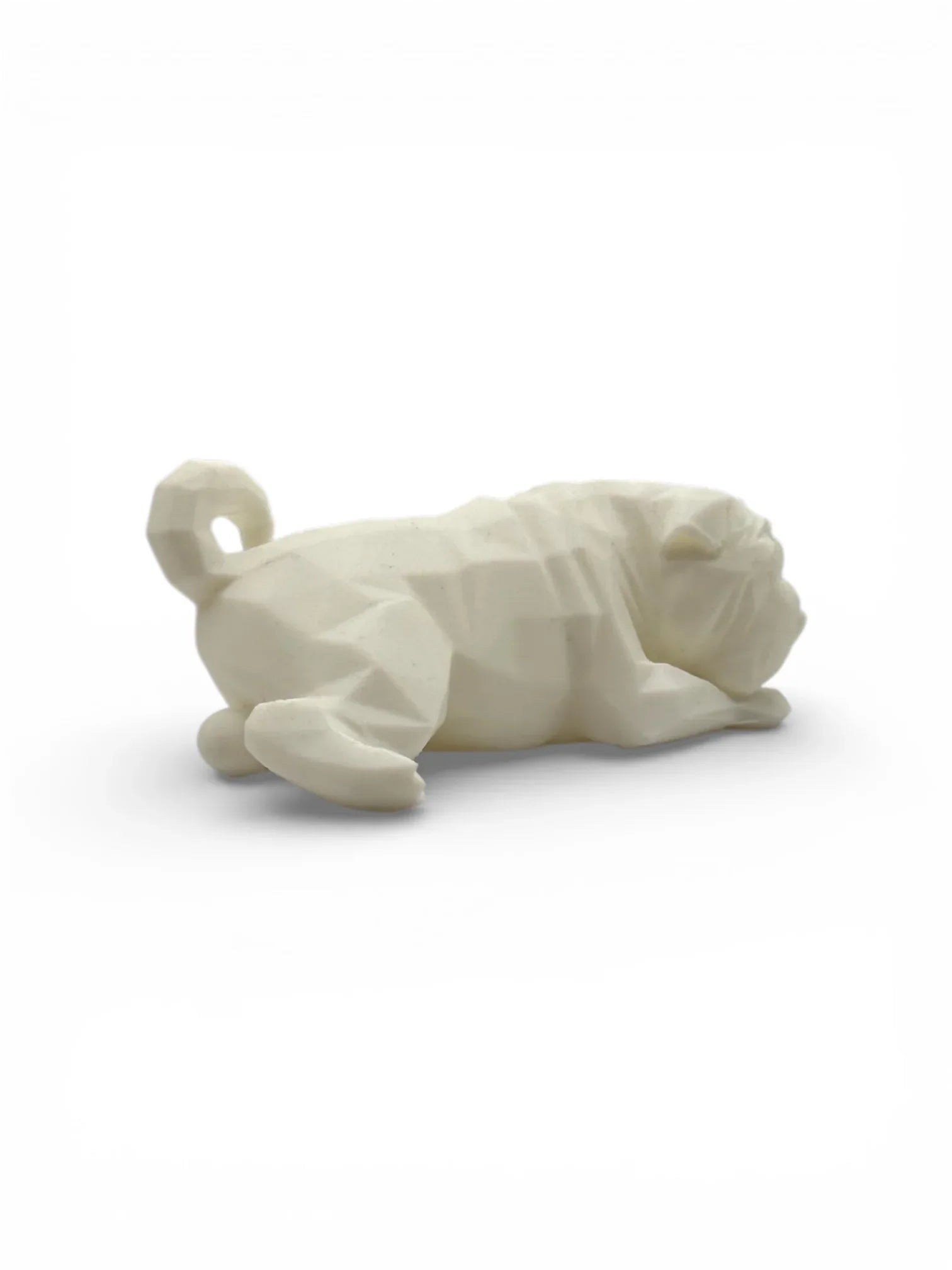 Oscar – Sculptură Decorativă 3D Shar-Pei Low-Poly - Creatii Din Suflet