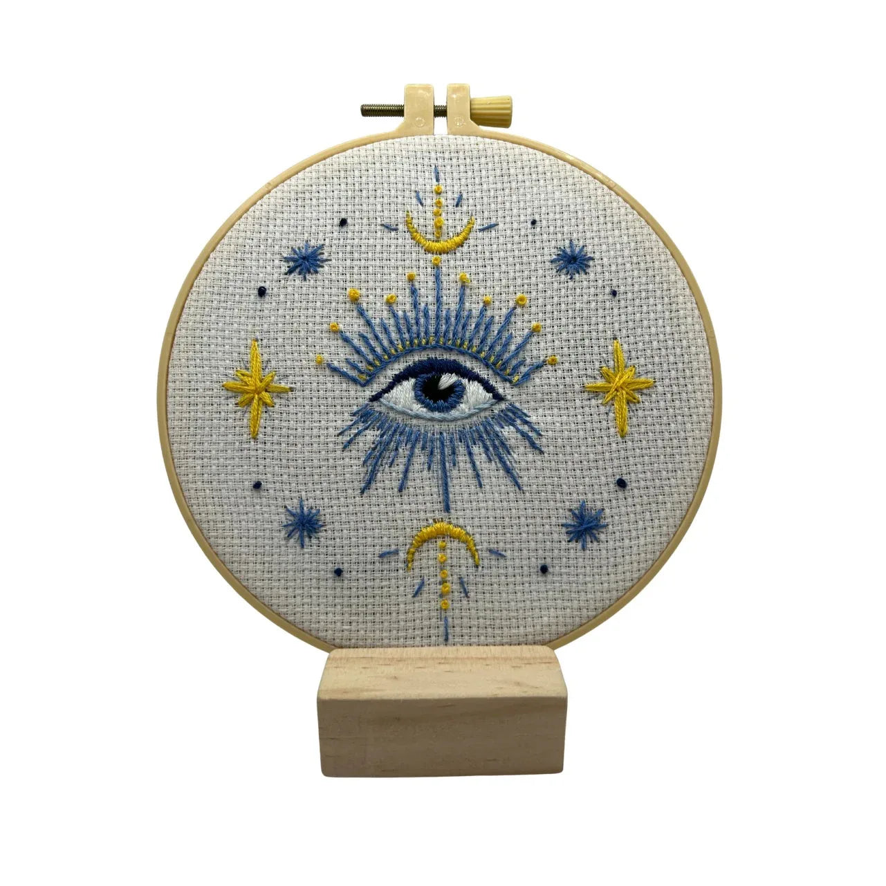 Suport din lemn pentru gherghef,rama de brodat 6x7 cm - Creatii Din Suflet