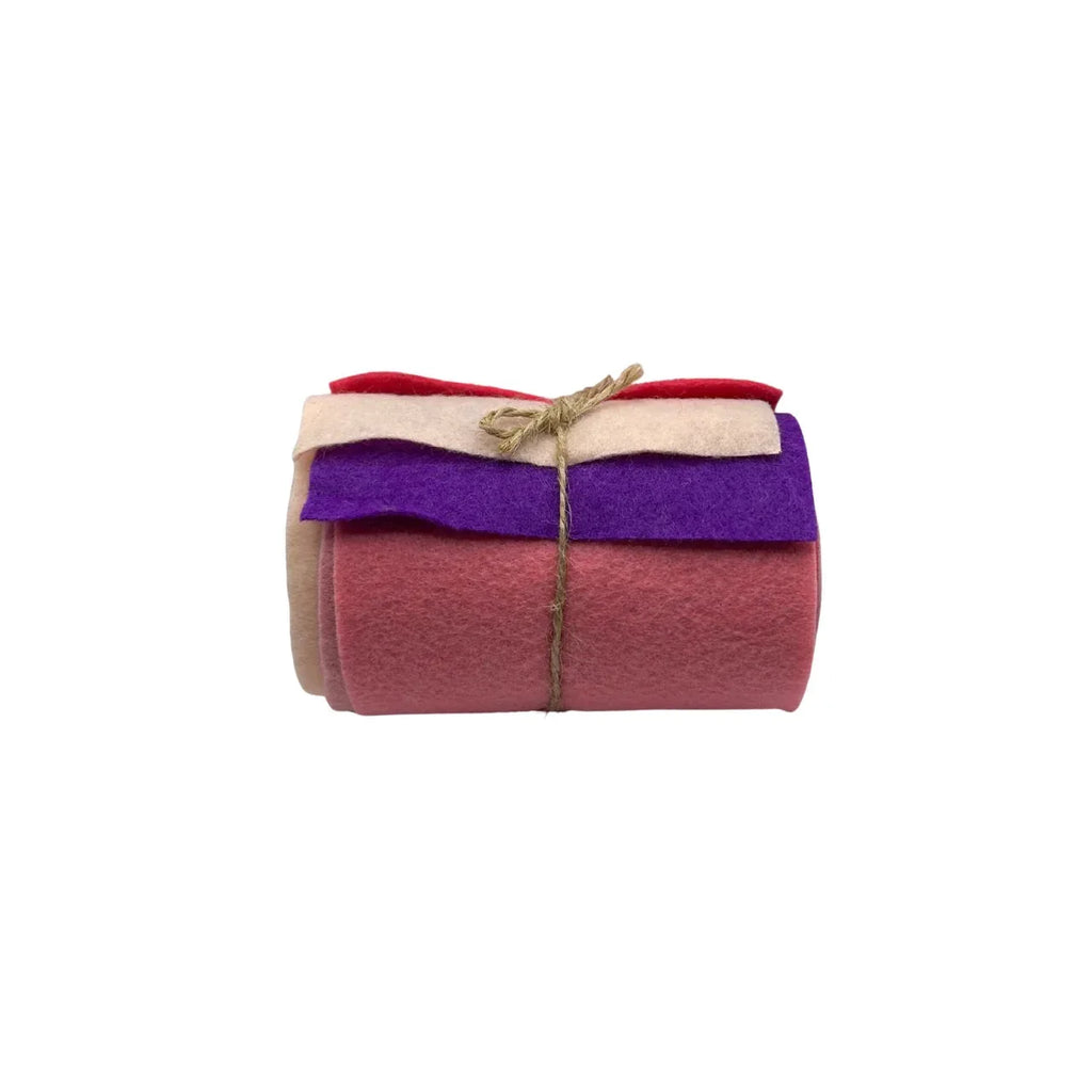 Set fetru decorativ, 10x45 cm, 5 bucati colorate - Creatii Din Suflet