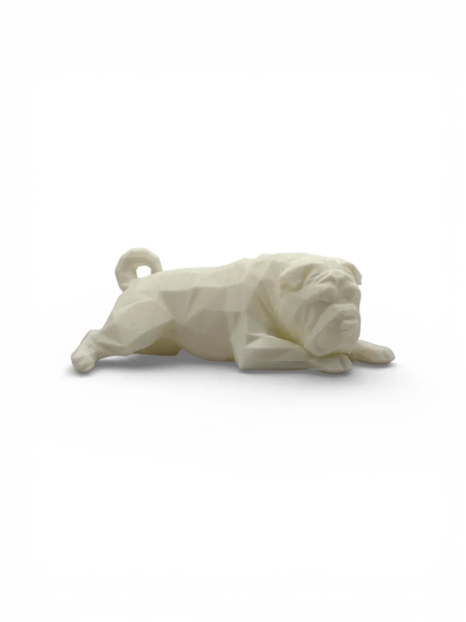 Oscar – Sculptură Decorativă 3D Shar-Pei Low-Poly - Creatii Din Suflet
