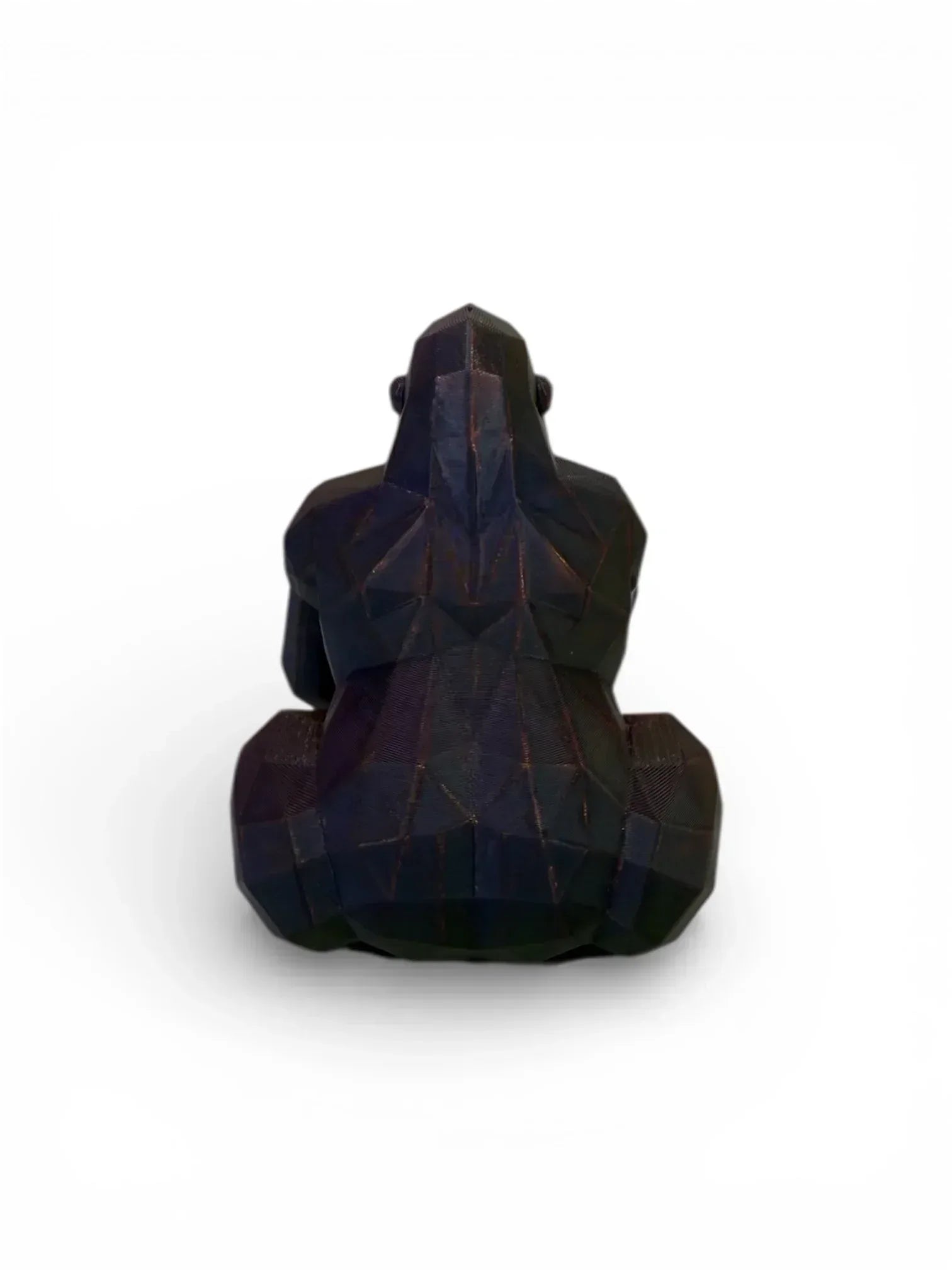 Atlas - Sculptură Decorativă 3D - Gorilă Low-Poly Modernă - Creatii Din Suflet