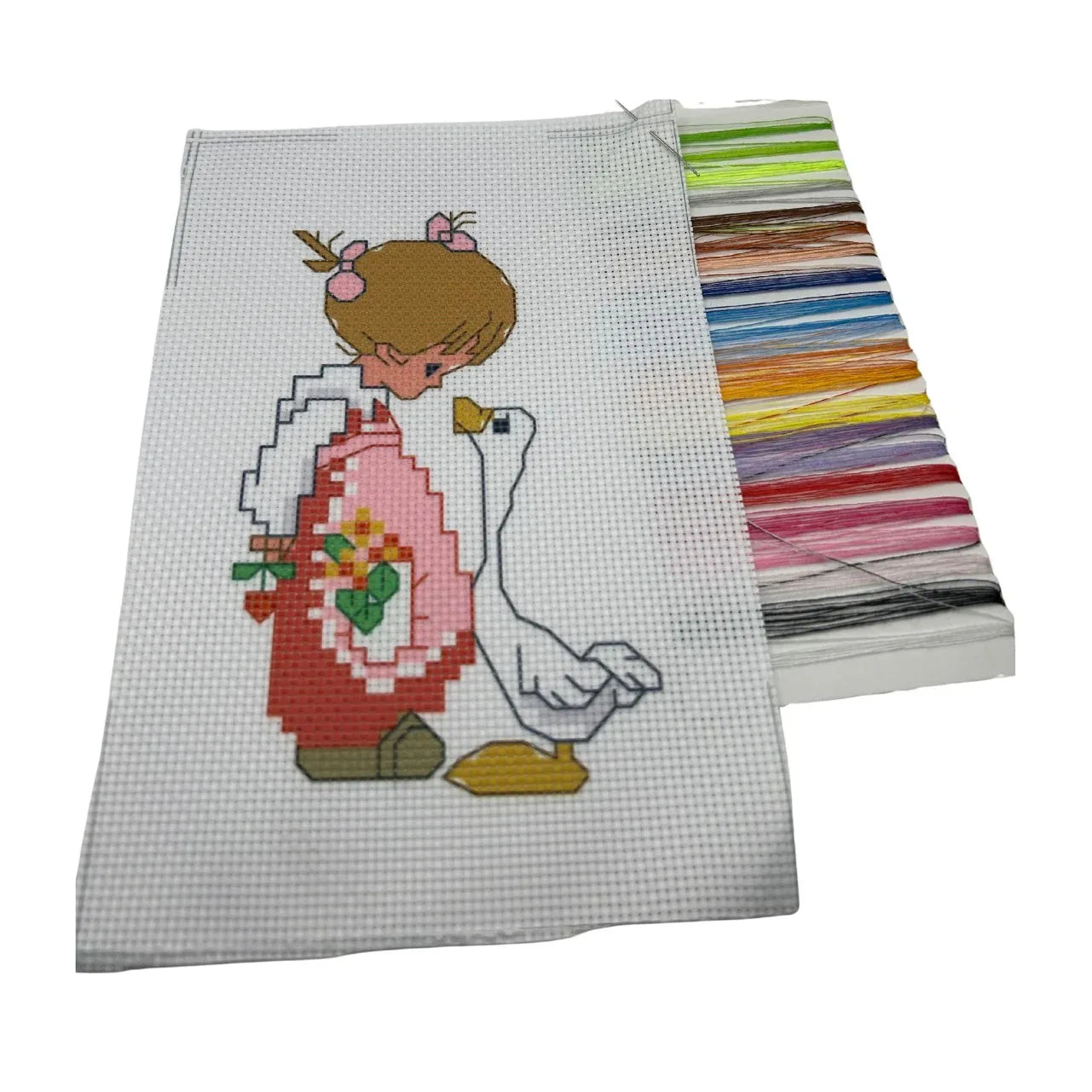 Set de brodat pentru adolescenti si adulti, cross stitch, 14 x 20 cm - Creatii Din Suflet