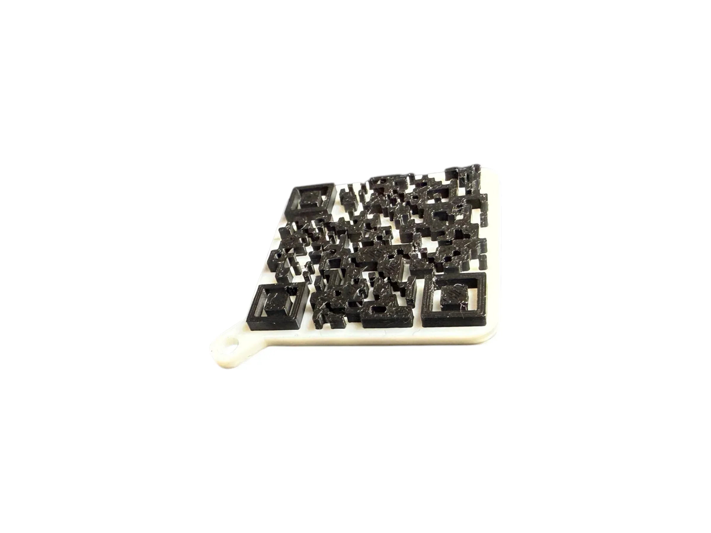 Breloc printat 3D cu cod QR personalizat - Creatii Din Suflet