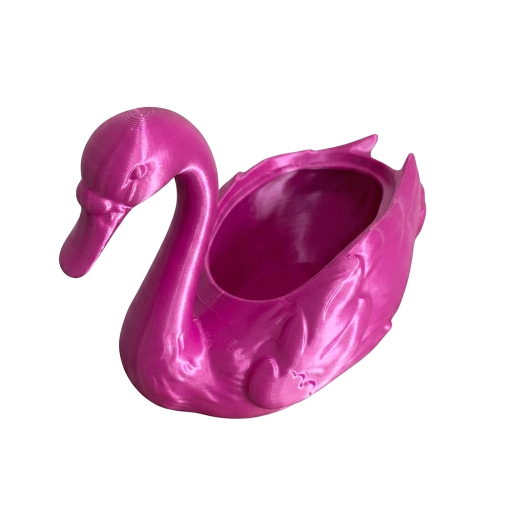 Lebădă Decorativă 3D